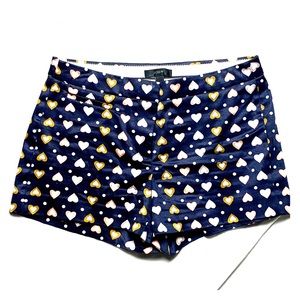 J Crew Heart shorts